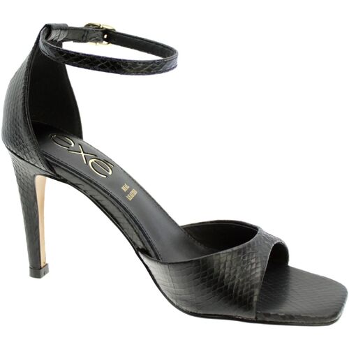 Chaussures Femme Tods chain-link detail sandals Exé Shoes 459822 Noir