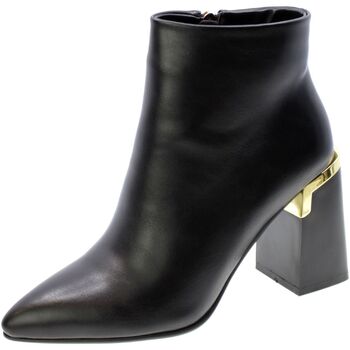 Chaussures Femme Ankle boots BRONX 34183-N Brandy Brown 3448 Exé Shoes 141877 Noir