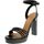Chaussures Femme Sandales et Nu-pieds Lorenzo Mari 244630 Noir