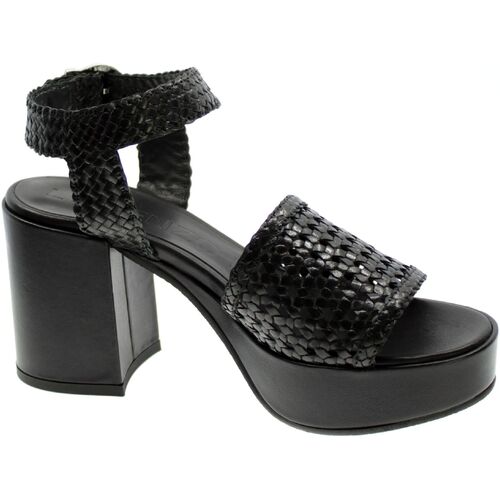 Chaussures Femme Sandales et Nu-pieds Lorenzo Mari 242349 Noir