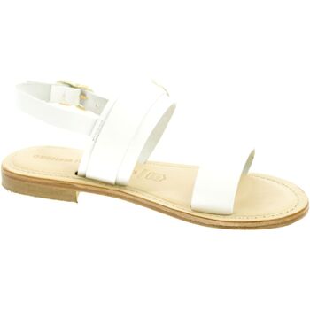 Chaussures Femme Sandales et Nu-pieds Cuoieria Italiana 141635 Blanc