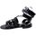Chaussures Femme Sandales et Nu-pieds Cuoieria Italiana 143122 Noir