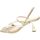 Chaussures Femme Sandales et Nu-pieds Lorenzo Mari 246808 Doré