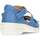 Chaussures Femme Sandales et Nu-pieds Calzamedi SANDALES  LARGEUR SPÉCIALE 0759-A Bleu