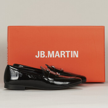 Chaussures Femme Mocassins JB Martin FRANCHE BCBG Noir