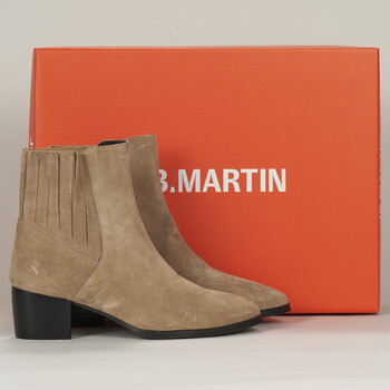 Chaussures Femme Bottines JB Martin LEA Gris