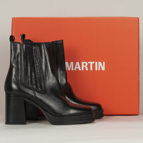 Chaussures Femme Bottines JB Martin POIRE Noir