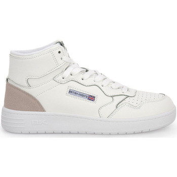 Chaussures Femme Baskets mode British penny Knights NOORS MID Blanc
