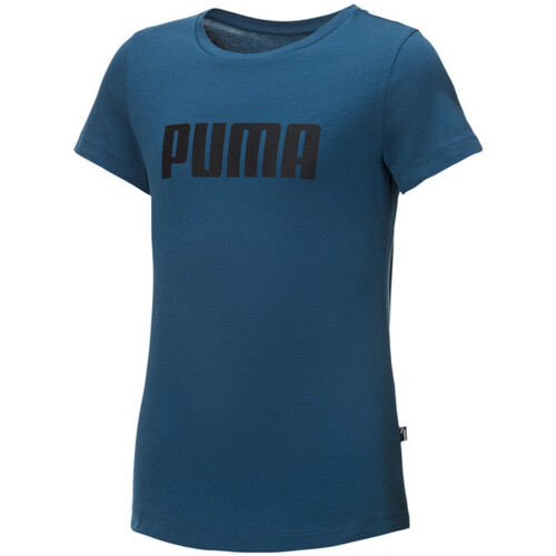 Vêtements Fille T-shirts manches courtes Puma 854972-11 Bleu