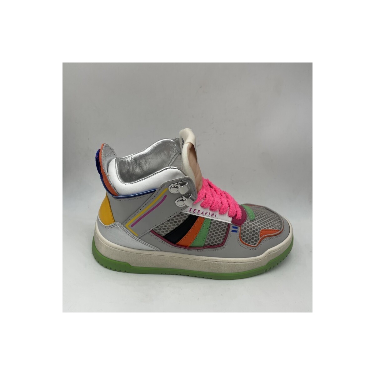 Chaussures Femme Baskets mode Serafini BASKET MONTANTE MULTICOLOR Multicolore