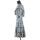Vêtements Femme Robes Saint Laurent Robe en coton Marine