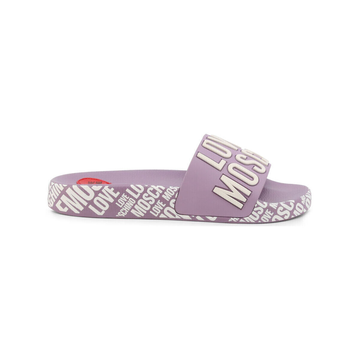 Chaussures Femme Tongs Love Moschino - ja28112g1gi17 Violet