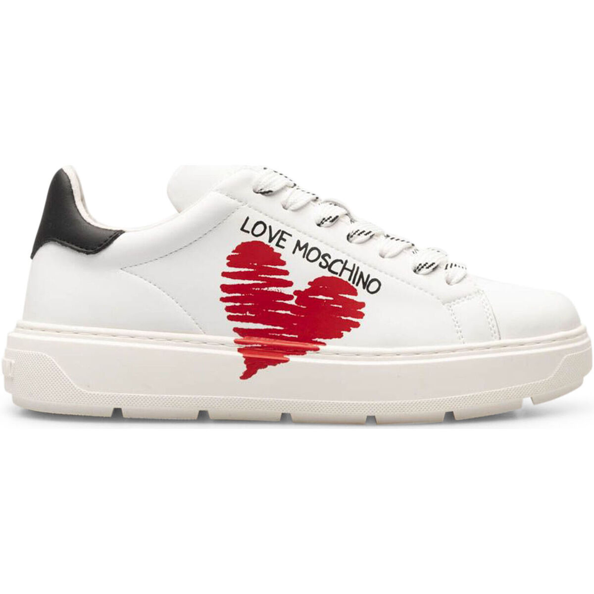 Chaussures Femme Baskets mode Love Moschino ja15394g1gia1-10a white Blanc