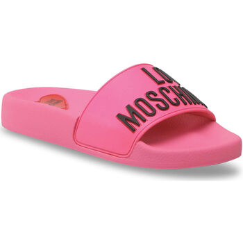 Chaussures Femme Tongs Love Moschino ja28052g1gi13-604 pink Rose
