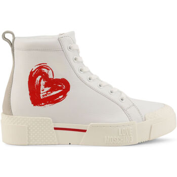 Chaussures Femme Baskets mode Love Moschino ja15455g0diac-10a white Blanc