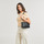Sacs Femme Calvin Klein ribbed-knit vest top Weiß RE-LOCK EW CONV CROSSBODY Noir