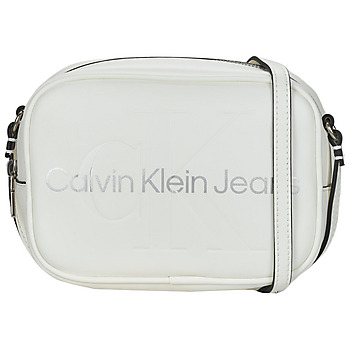 Sacs Homme Sacs Bandoulière Calvin Klein Jeans SCULPTED CAMERA BAG18MONO Blanc