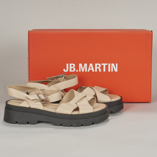Chaussures Femme Sandales et Nu-pieds JB Martin DECI Blanc