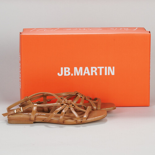 Chaussures Femme Sandales et Nu-pieds JB Martin LAURE Marron