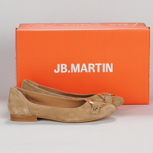 Chaussures Femme Ballerines / babies JB Martin LENA Marron