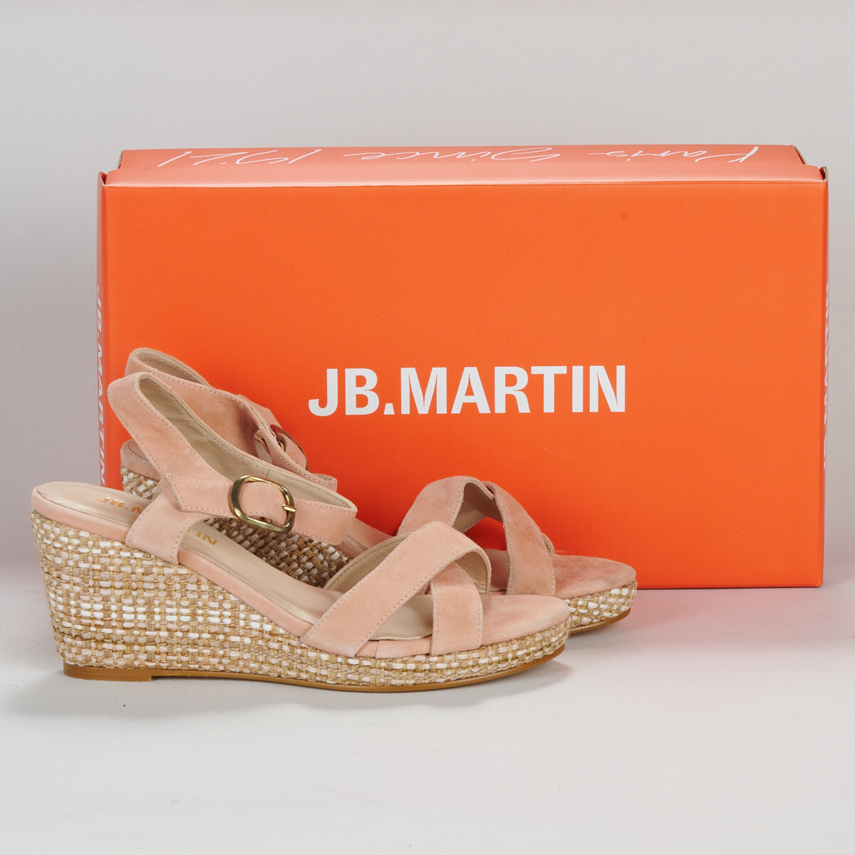 Chaussures Femme Sandales et Nu-pieds JB Martin VANITY Rose