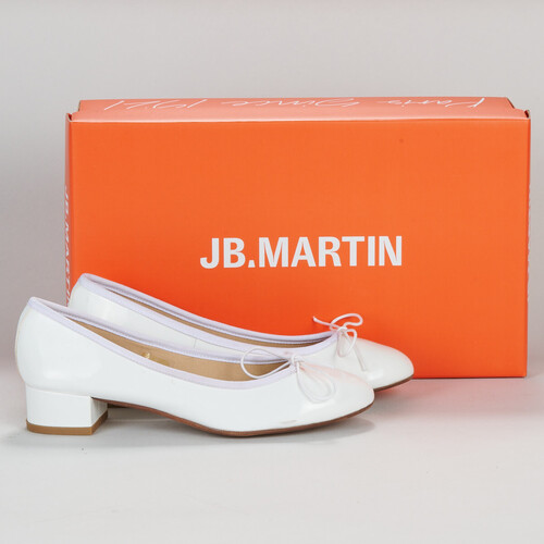 Chaussures Femme Ballerines / babies JB Martin REVE Blanc