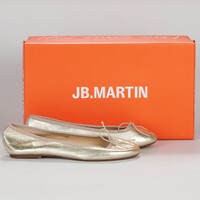 Chaussures Femme Ballerines / babies JB Martin ROMY Doré