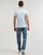Vêtements Homme T-shirts manches courtes Сукня від calvin klein під пояс SEASONAL MONOLOGO TEE Bleu