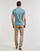 Vêtements Homme Polos manches courtes Calvin Klein Jeans CK EMBRO BADGE SLIM POLO Bleu
