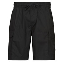 Vêtements Homme Shorts / Bermudas Ath Calvin Klein Jeans WASHED CARGO SHORT Noir