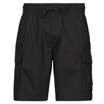 Vêtements Homme Shorts / Bermudas Chemise Coupe Droite En WASHED CARGO SHORT Noir
