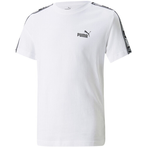 Vêtements Garçon T-shirts manches courtes Puma 366487-12 848371-02 Blanc