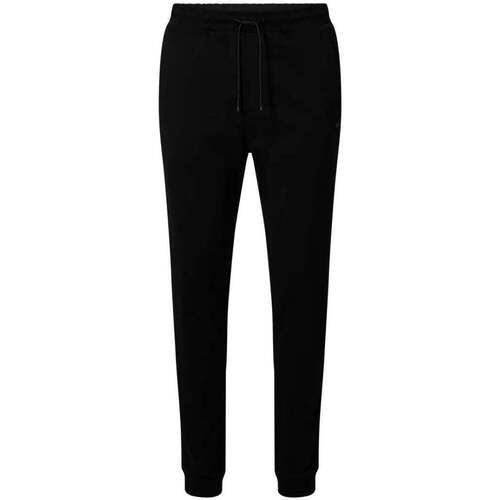 Vêtements Homme Pantalons de survêtement BOSS Pantalon de jogging  noir en coton bio Noir