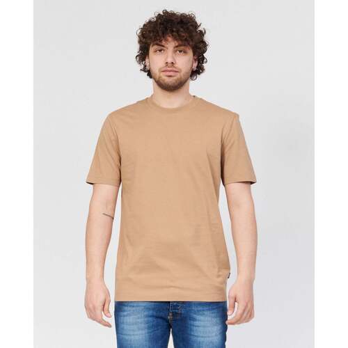 Vêtements Homme T-shirts manches courtes BOSS T-Shirt  beige Beige