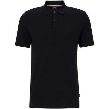 Vêtements Homme T-shirts & Polos BOSS Polo  noir Noir