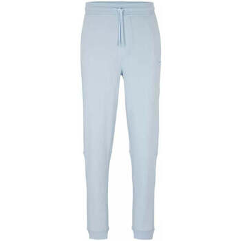 Vêtements Homme Votre ville doit contenir un minimum de 2 caractères BOSS Pantalon de jogging  bleu clair en coton Bleu