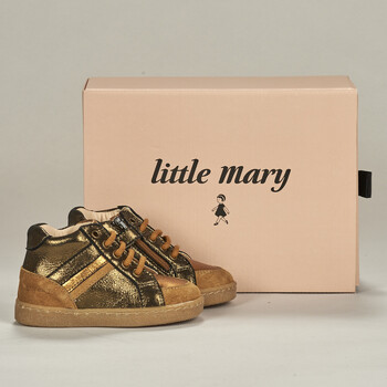 Chaussures Fille Baskets montantes Little Mary LYNNA Orange