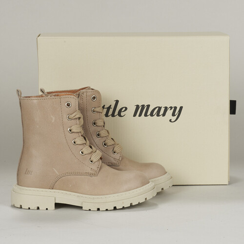 Chaussures Fille Bottines Little Mary MINA Gris