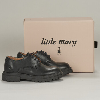 Chaussures Fille Derbies Little Mary MYA Noir