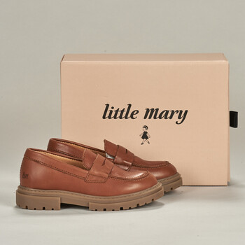Chaussures Fille Mocassins Little Mary MARILOU Marron