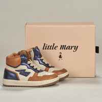 Chaussures Enfant Baskets montantes Little Mary CAMILLE Marron