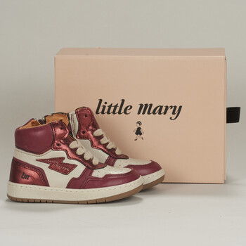 Chaussures Enfant Baskets montantes Little Mary CAMILLE Rouge