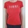 Vêtements Femme T-shirts manches courtes Tommy Hilfiger Tommy Hilfiger T-Shirt Tommy Jeans S Rouge