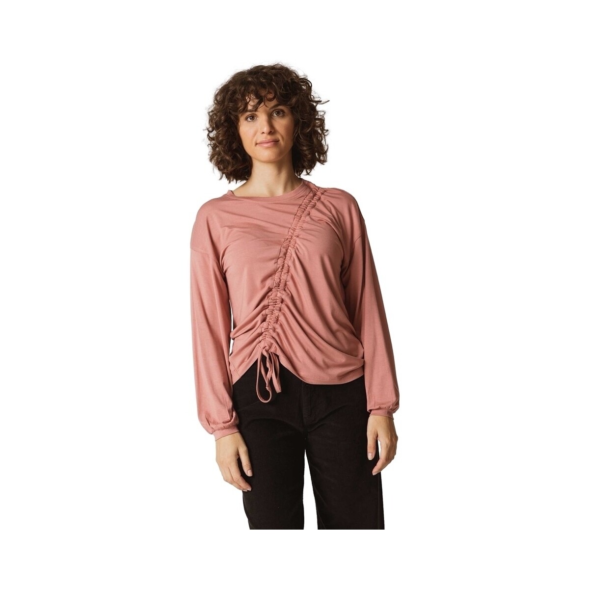 Vêtements Femme Sweats Skfk T-Shirt Bezi - Vintage Rose Rose