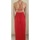 Vêtements Femme Robes longues Prettylittlething Pretty Little Thing Robe longue 36 Rouge