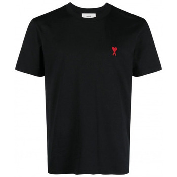 Vêtements Homme T-shirts & Polos Ami Paris T SHIRT  DE COEUR  BFUTS001.724 BLACK Noir