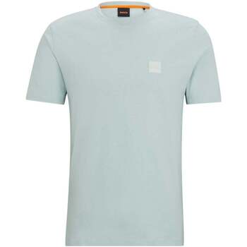 Vêtements Homme T-shirts manches courtes BOSS T-Shirt  bleu clair Bleu