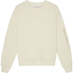 Vêtements Enfant Sweats Calvin Klein Jeans IU0IU00434 INSTITUTIONAL-ACI CLASSIC BEIGE Beige