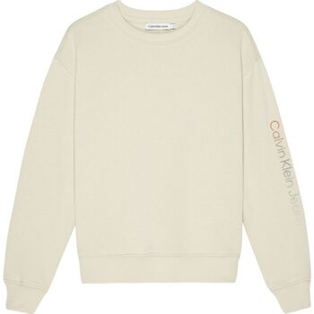 Vêtements Enfant Sweats Calvin Klein Jeans IU0IU00434 INSTITUTIONAL-ACI CLASSIC BEIGE Beige
