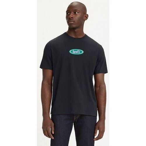Vêtements Homme T-shirts & Polos Levi's 16143 1053 - RELAXED TEE-BLACK Noir